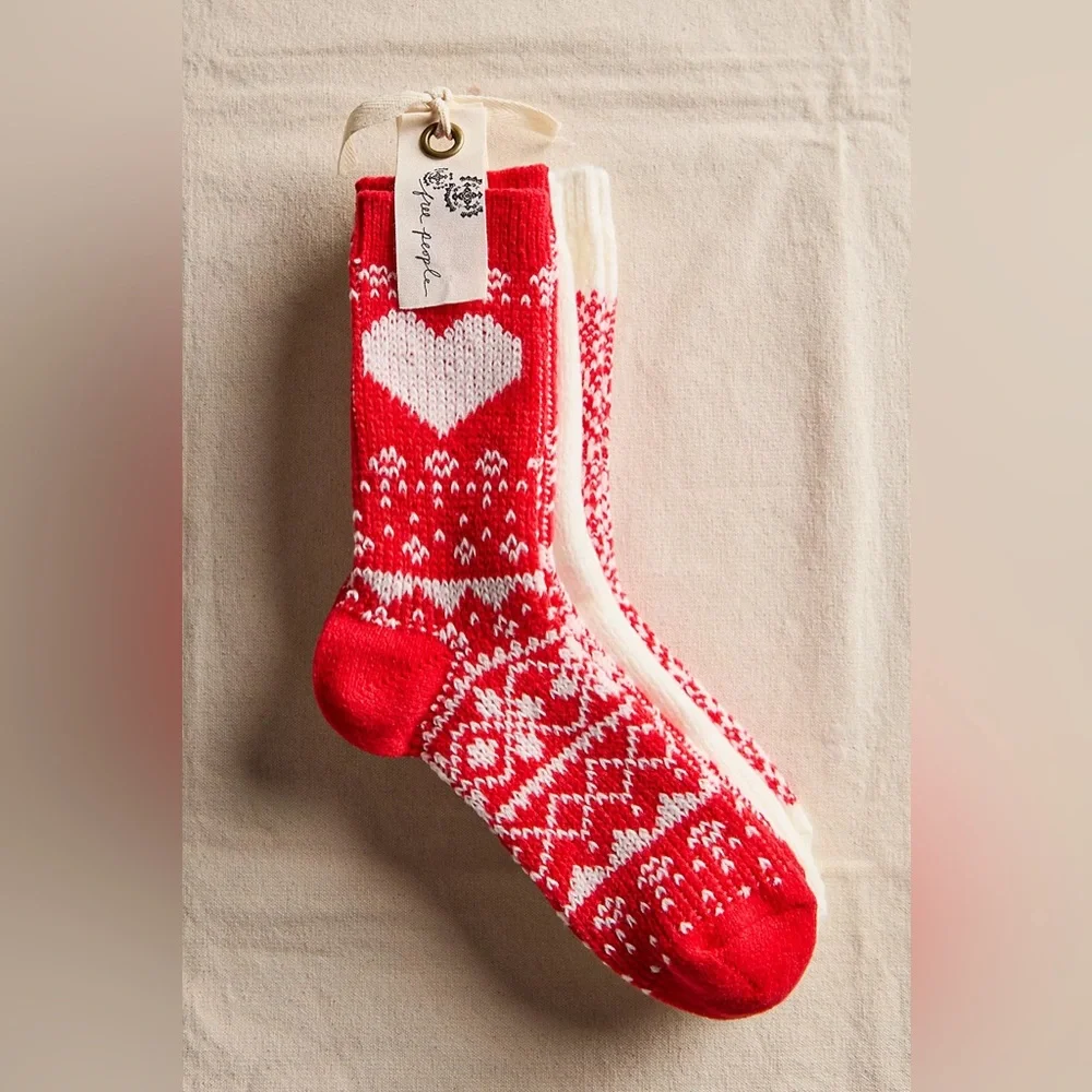 Free People Nordic Knit Sock Bundle